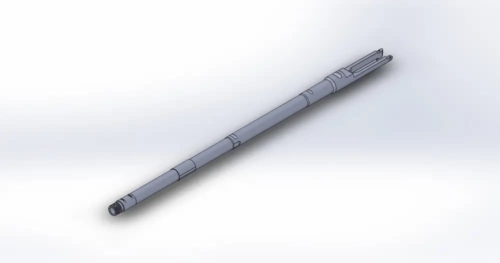Produktbild för SÖKES Cyma ak lång ytterpipa helst med 14mm gängor