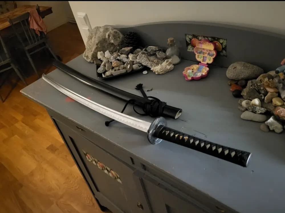 Produktbild för Byter Katana För Airsoft Prylar
