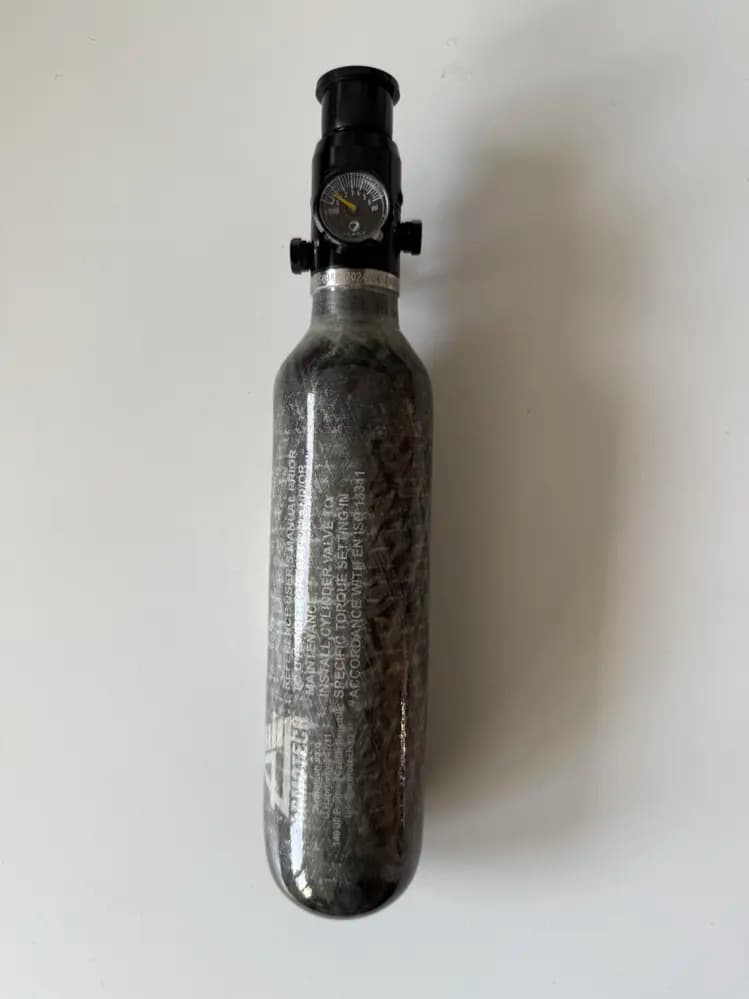Produktbild för Hpa tank med regulator