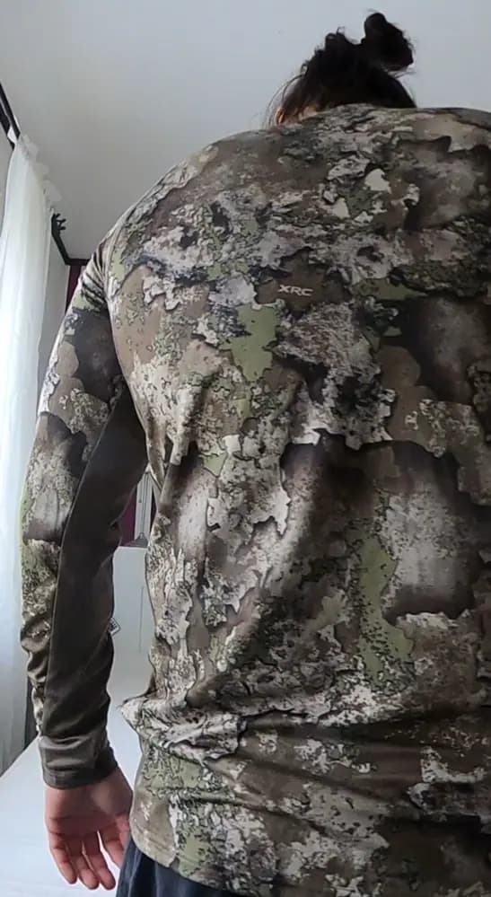 Produktbild för Tekari camouflage långärmad skjorta L