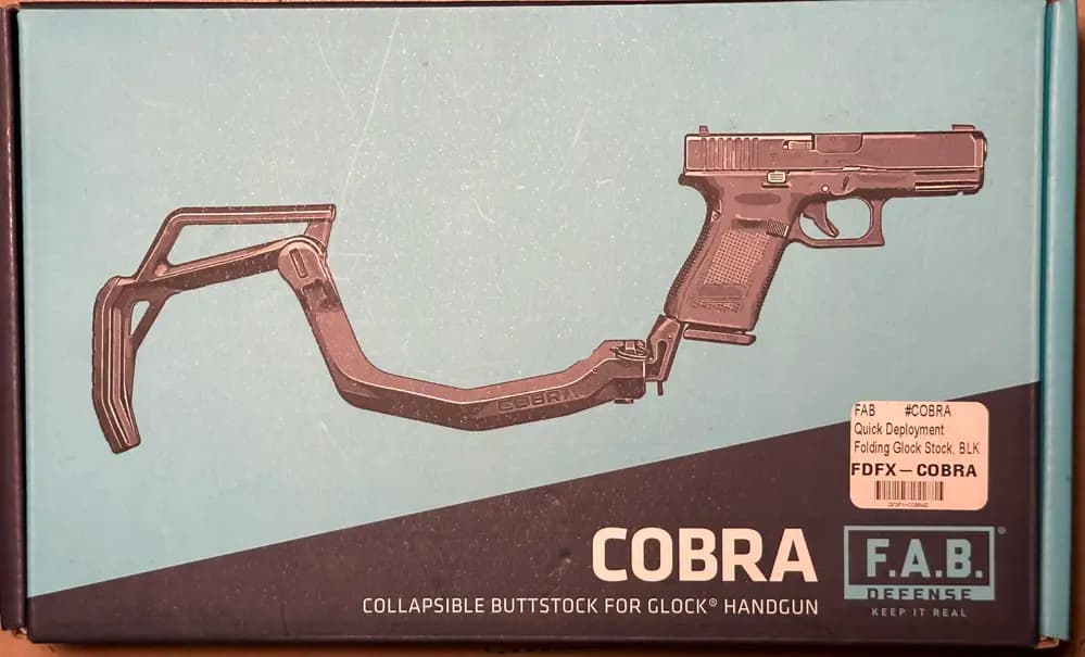 Produktbild för Utfällbar kolv till Glock 