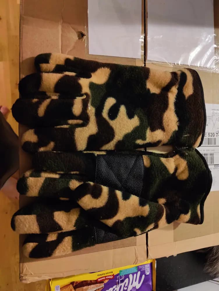 Produktbild för Handskar fleece strl 10.5