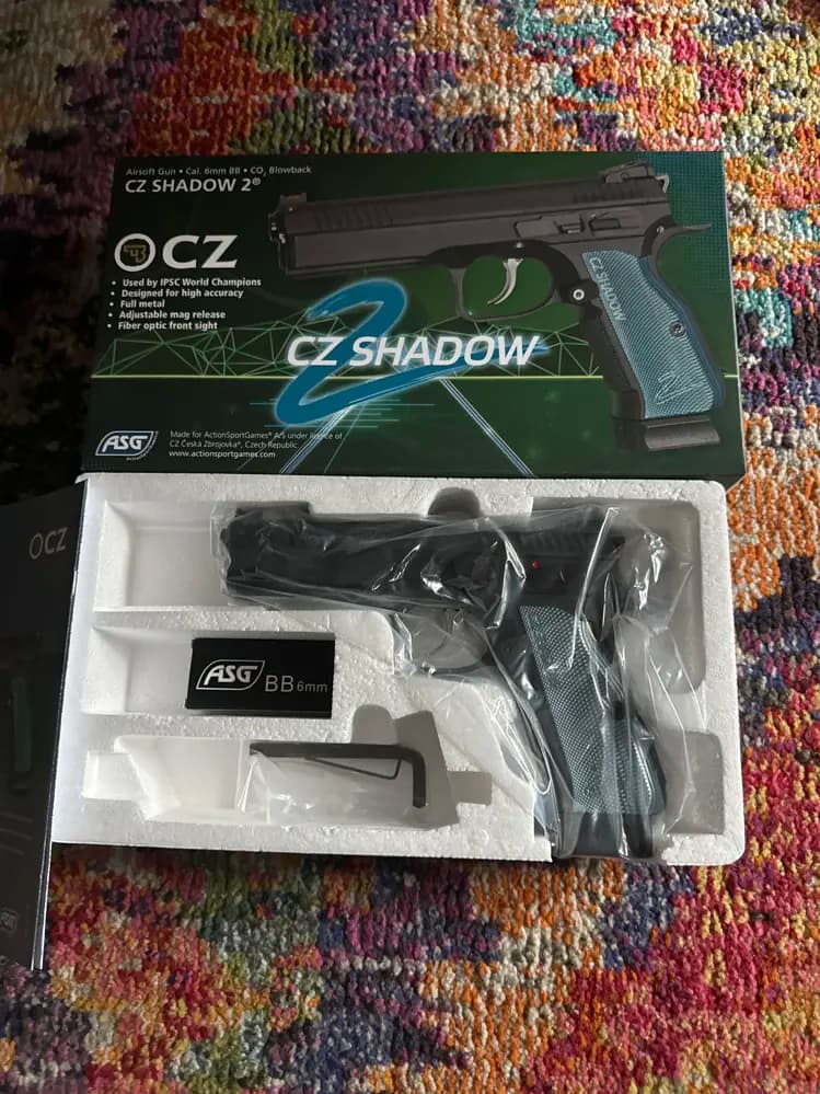 Produktbild för ASG CZ Shadow 2 CO2 GBB