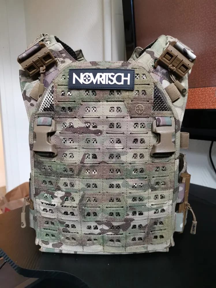 Produktbild för Tactical vest och bälte från novritsch