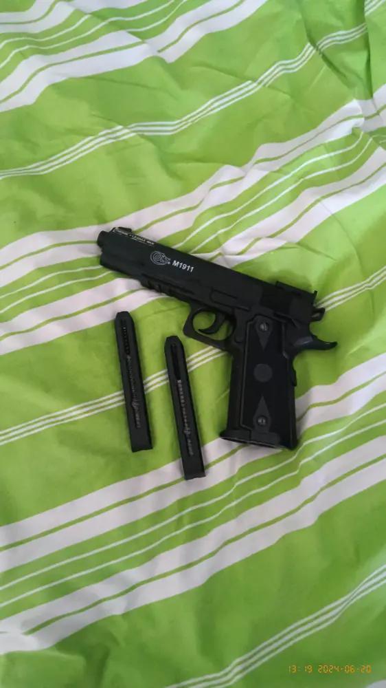 Produktbild för CyberGun airsoft pistol NBB Colt 1911 Co2 Black