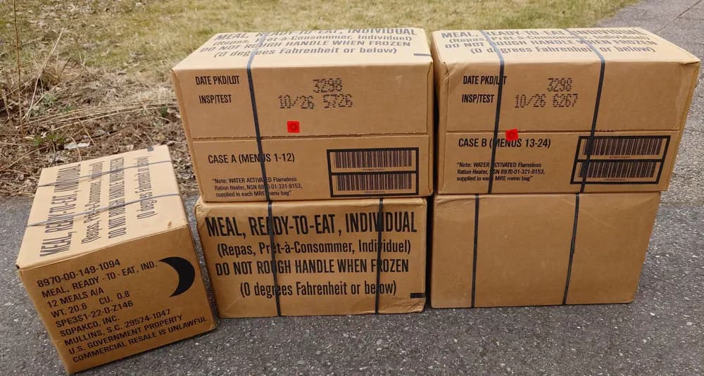 Produktbild för Amerikanska MRE