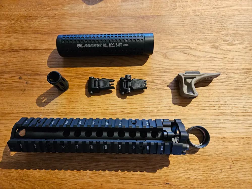 Produktbild för Mk18 rail + div