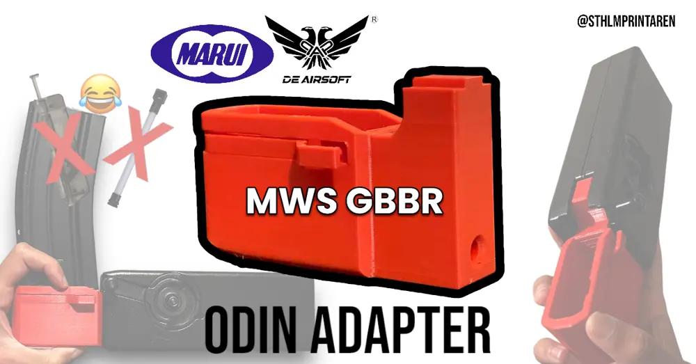 Produktbild för ODIN ADAPTER TOKYO MARUI MWS GBBR (3Dprint)